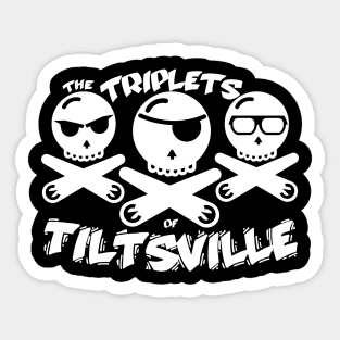 The Triplets of Tiltsville Sticker